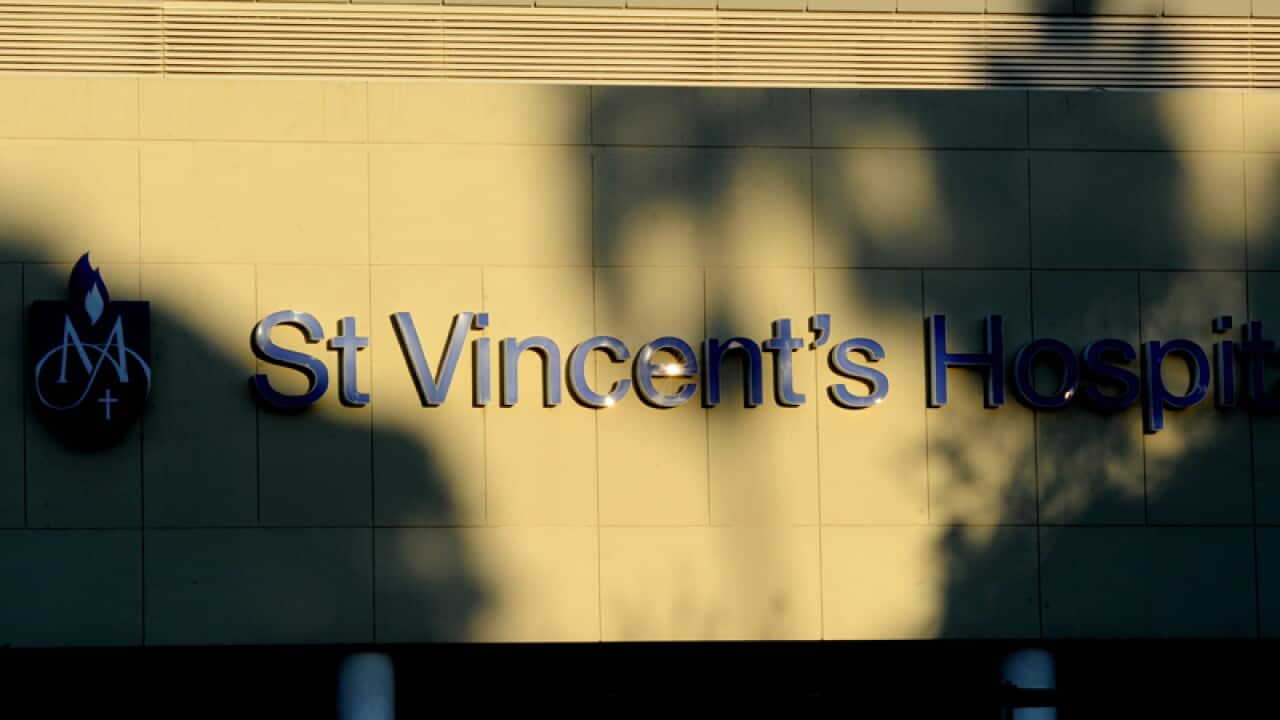 Signage at St Vincent's Hospital