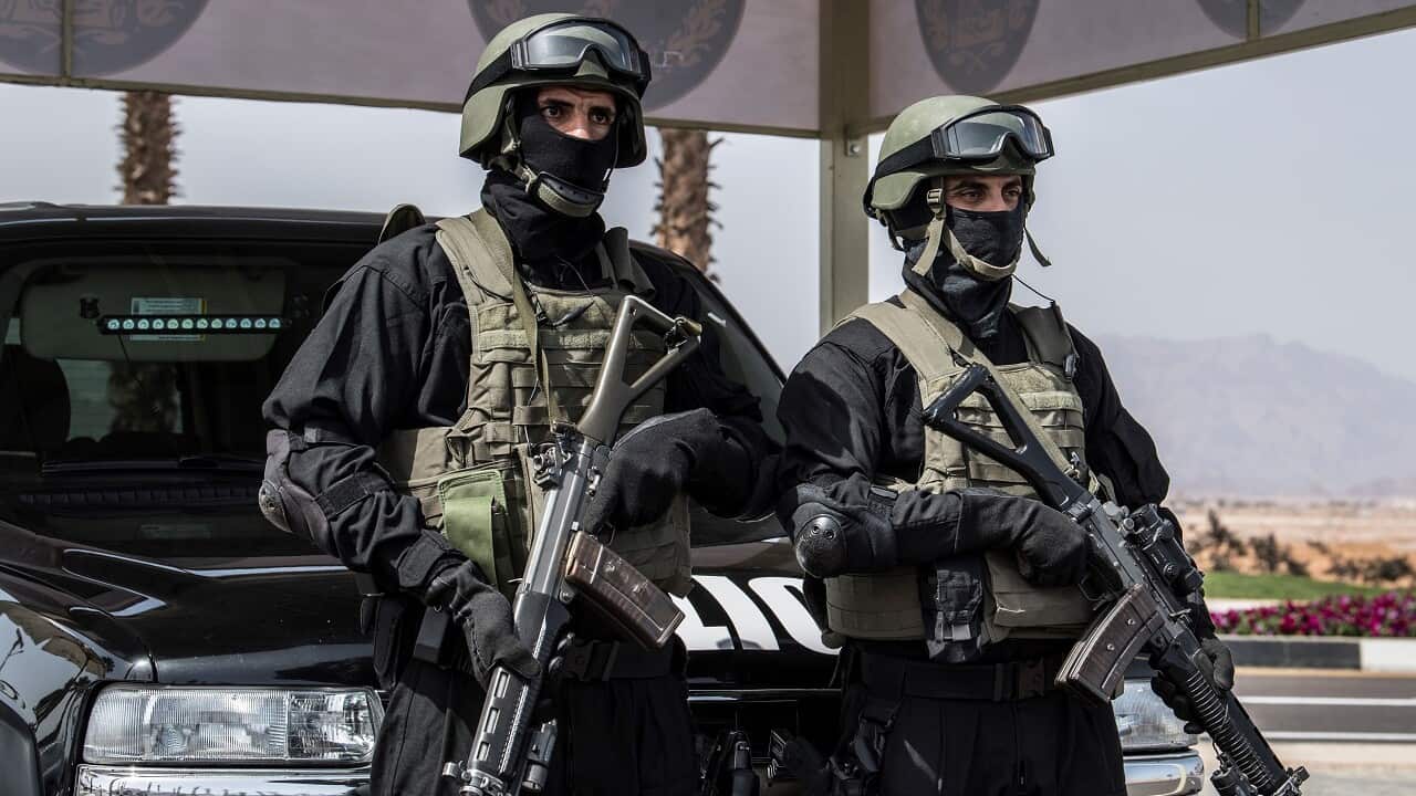 Members of Egyptian Special Forces.