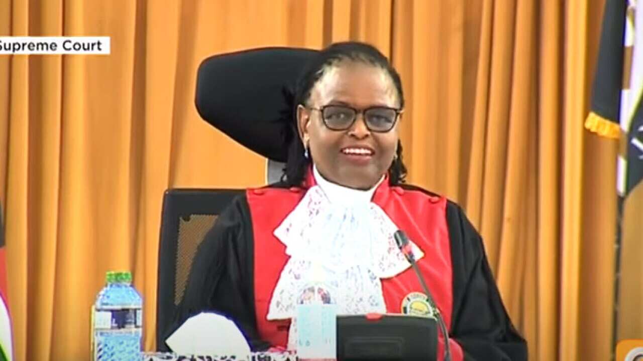 Martha Koome Hakimu Mkuu wa Kenya, atoa uamuzi wa Mahakama ya Upeo kwa ombi lakubatilisha matokeo ya uchaguzi wa urais wa Kenya.jpg
