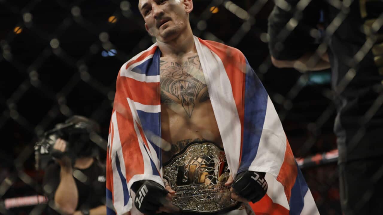 American fighter Max Holloway