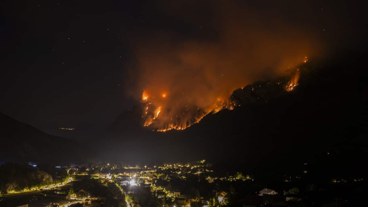 Argentiere La Bessee Wildfire - France
