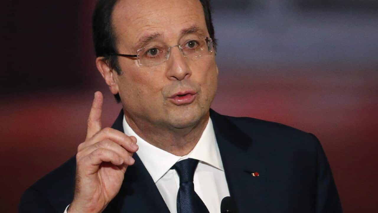 French President Francois Hollande