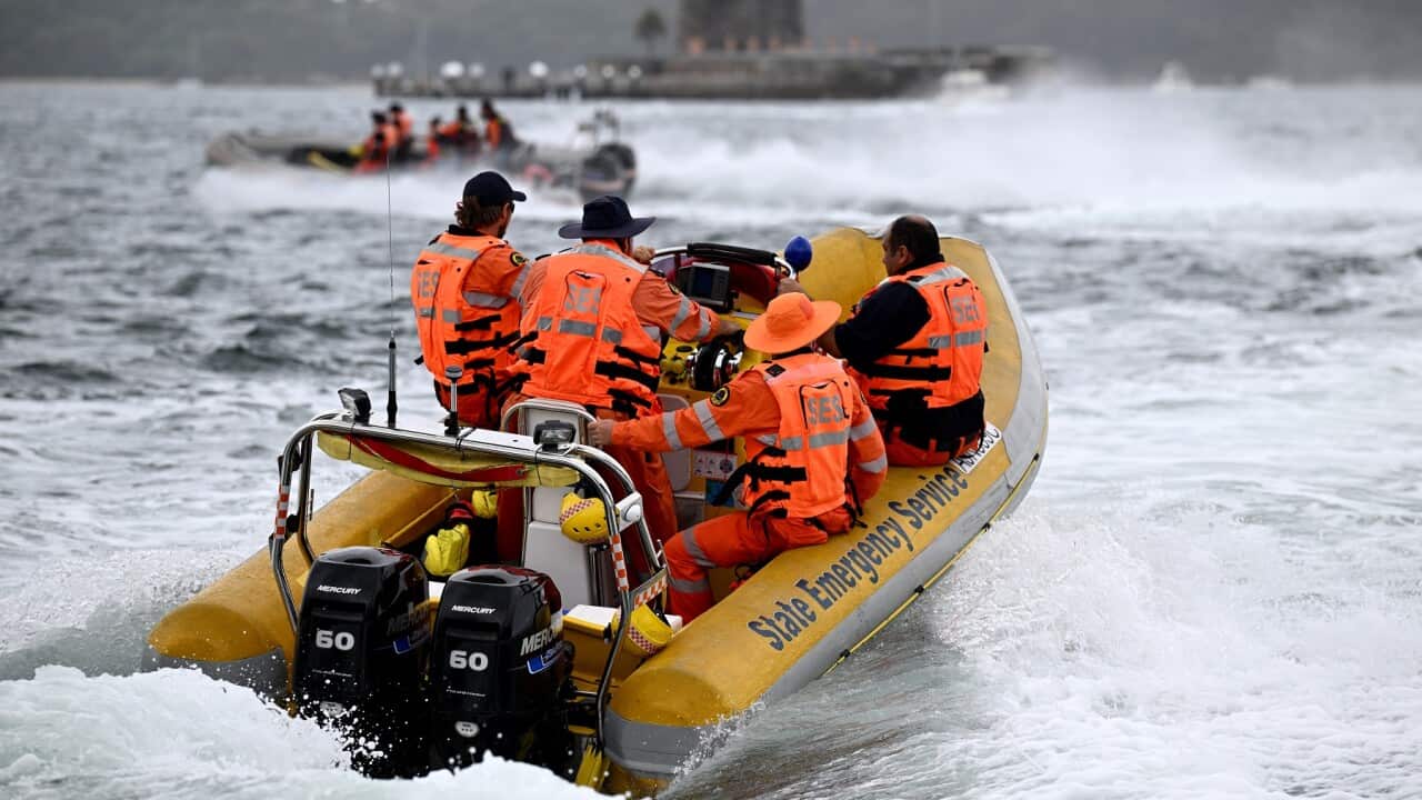 NSW SES FLOOD BOAT EXERCISE