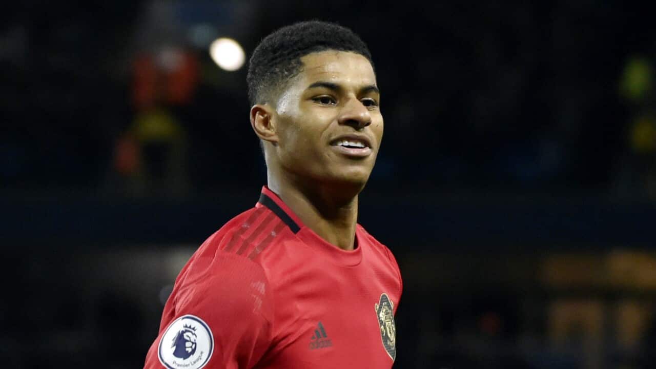 Manchester United and England footballer Marcus Rashford