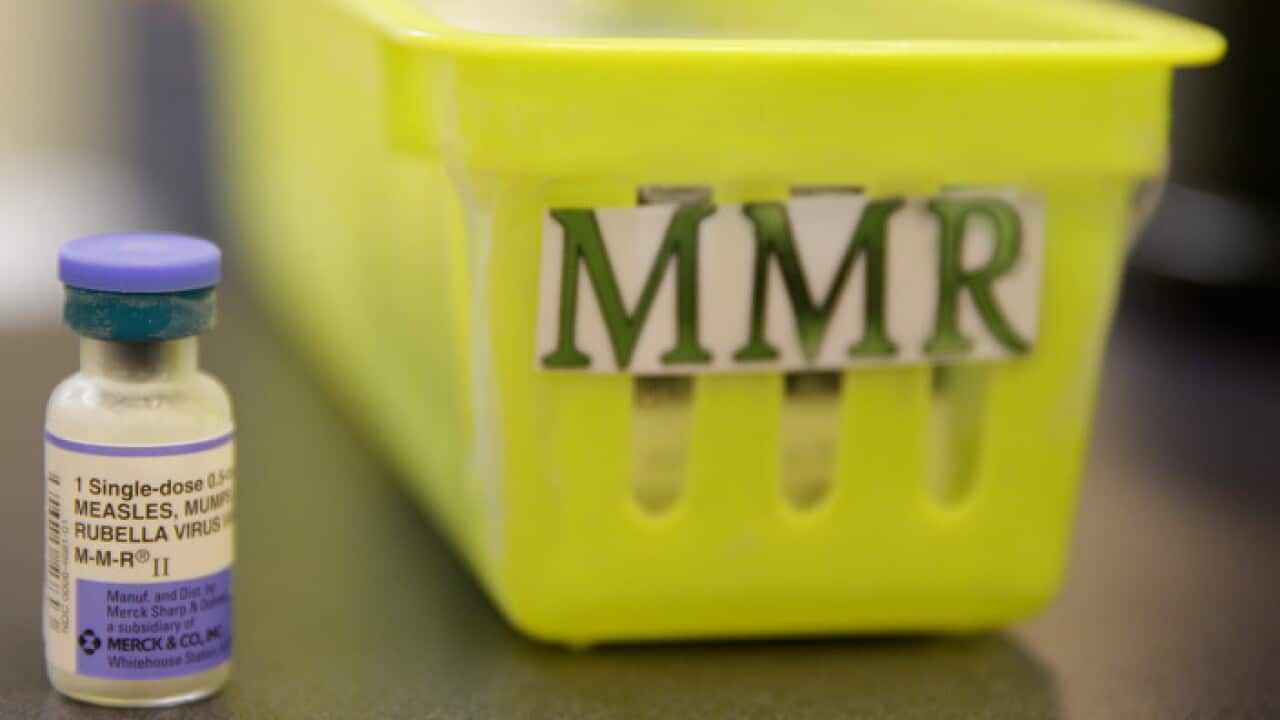 The measles, mumps and rubella vaccine (AAP)