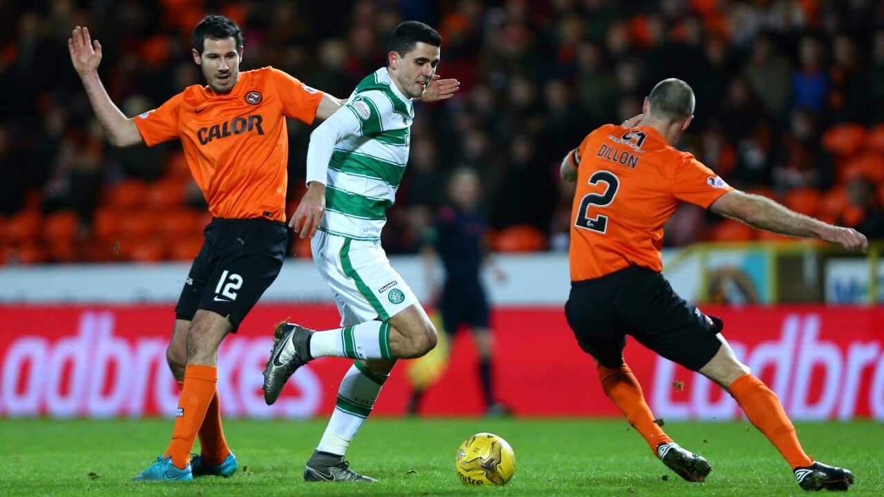 Tom Rogic Celtic Dundee United