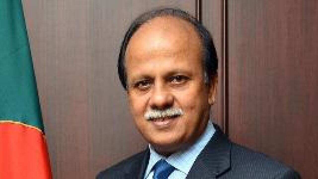 HE Kazi Imtiaz Hossain , High Commisioner , Peoples Republic of Bangladesh,Canberra