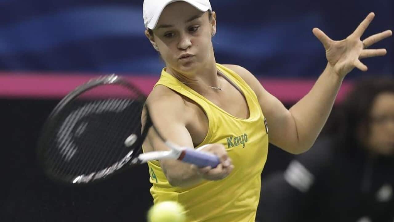 Australian ace Ashleigh Barty