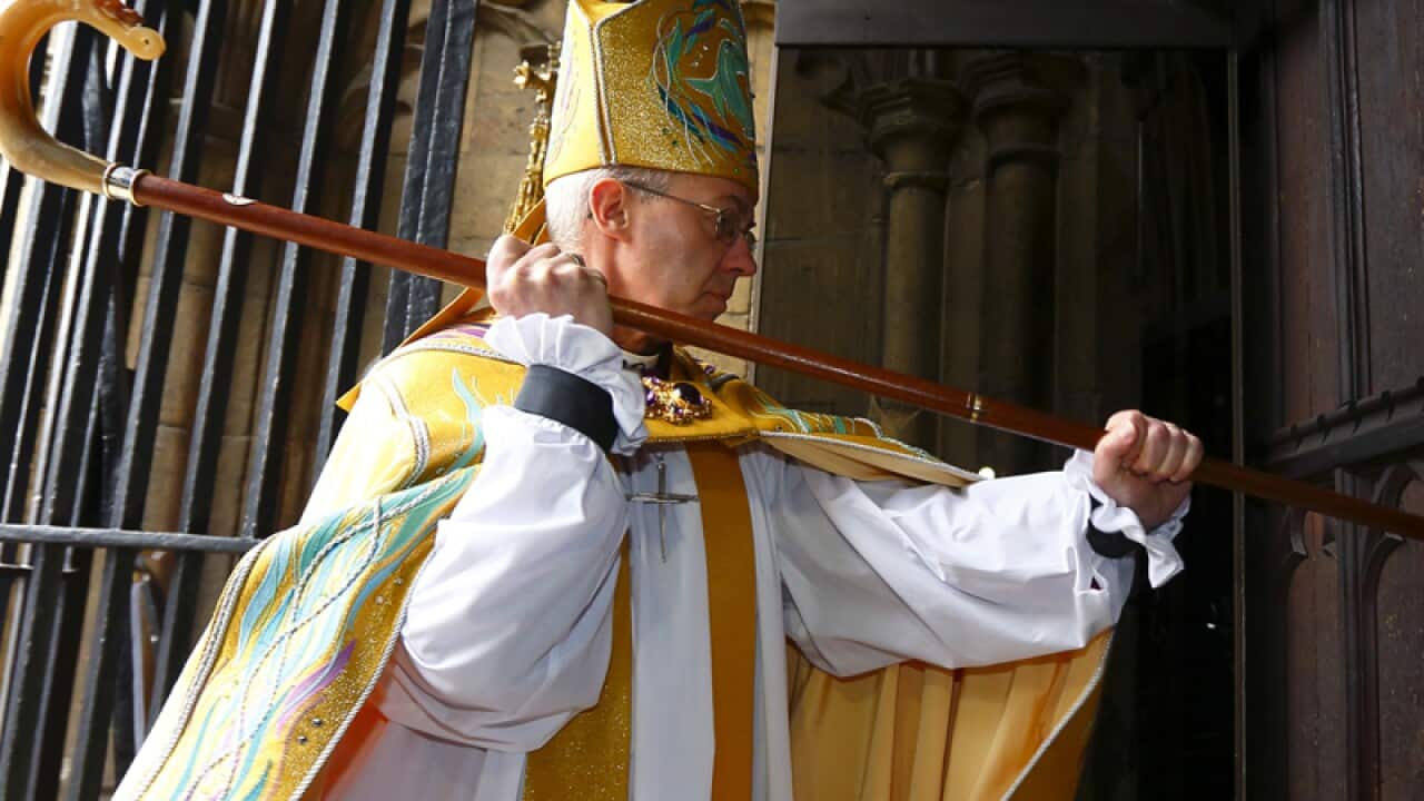 New leader of world's Anglicans enthroned