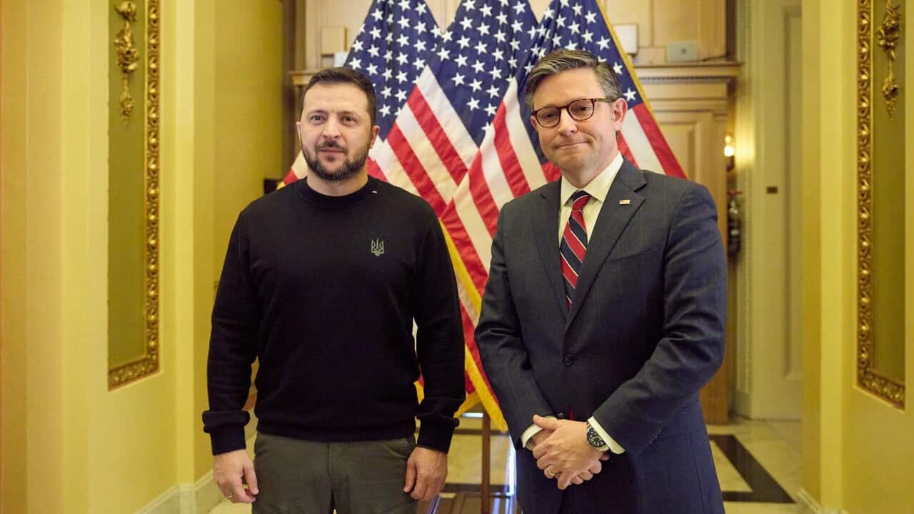 Zelensky Meets Lawmakers In Push For More Ukraine Aid - Washington