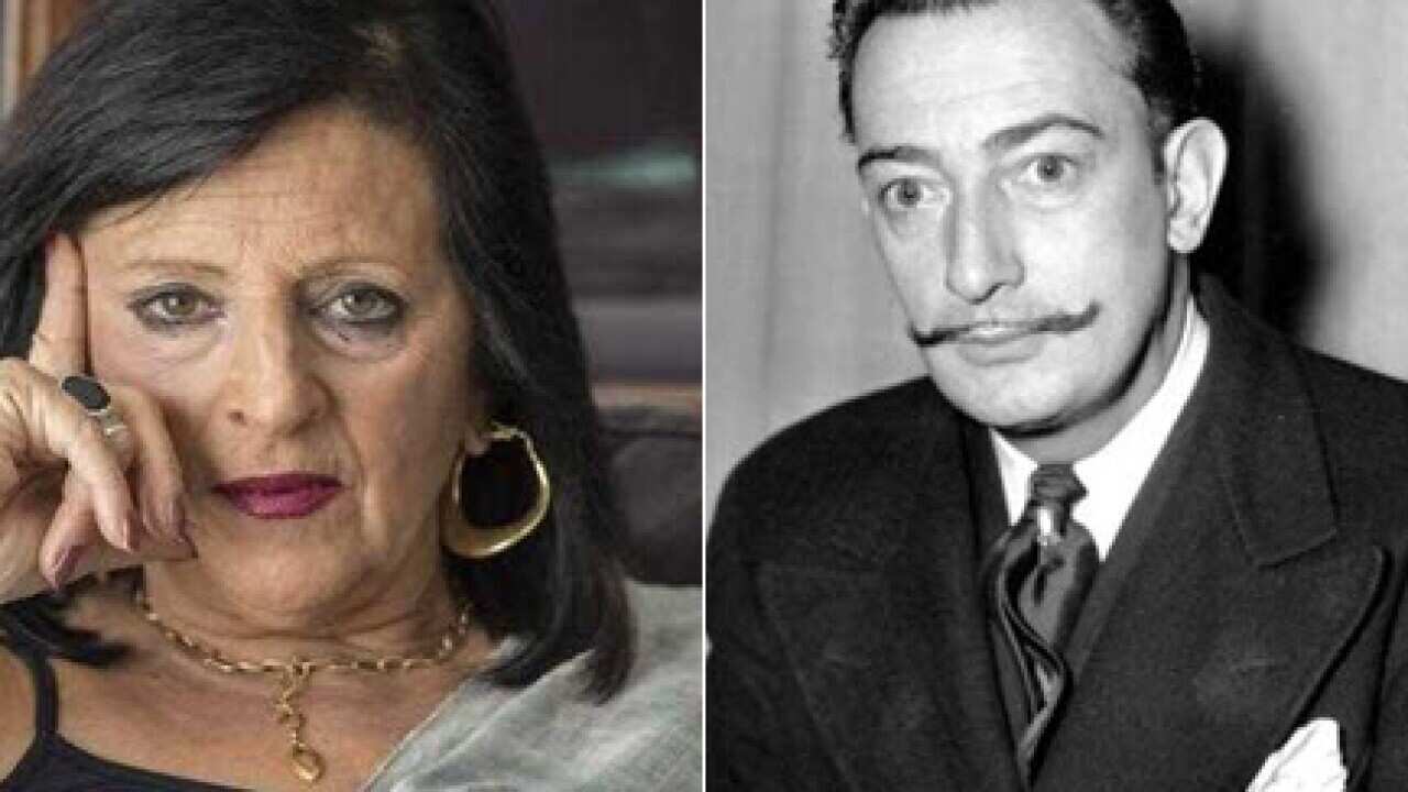 Pilar Abel (L) claimed she was Salvador Dali's daughter.