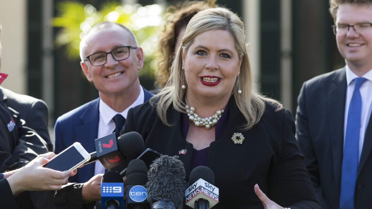 SA Child Protection Minister Katrine Hildyard