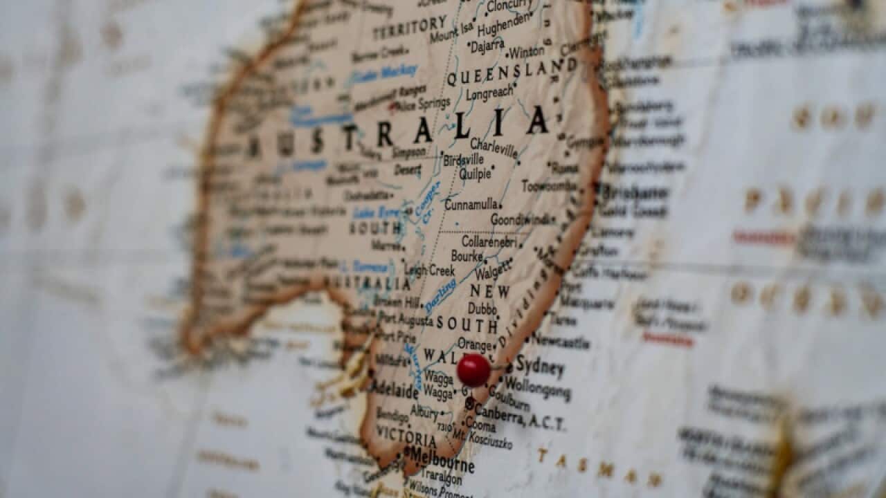Australian map