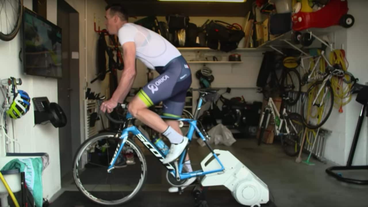 Mathew Hayman, Orica Scott, Zwift