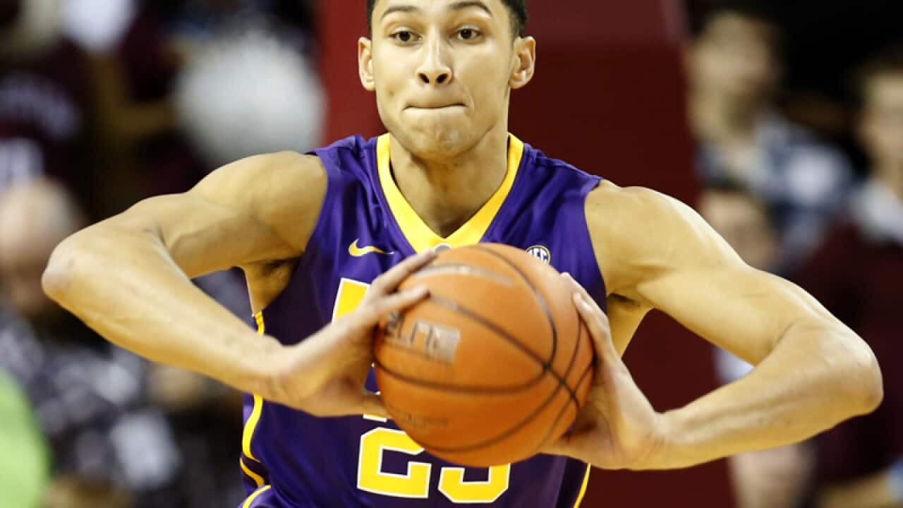 Australian basketballer Ben Simmons