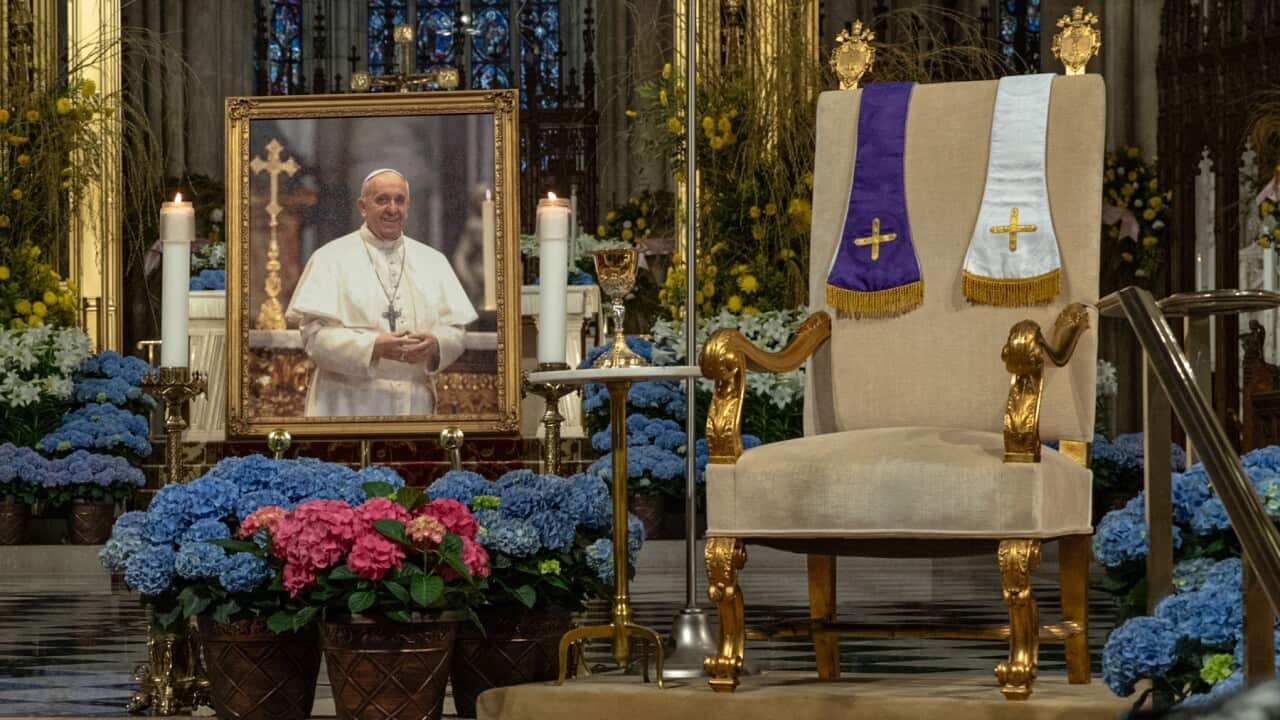 New York City Reacts To Death Of Pope Francis - 21 Apr 2025