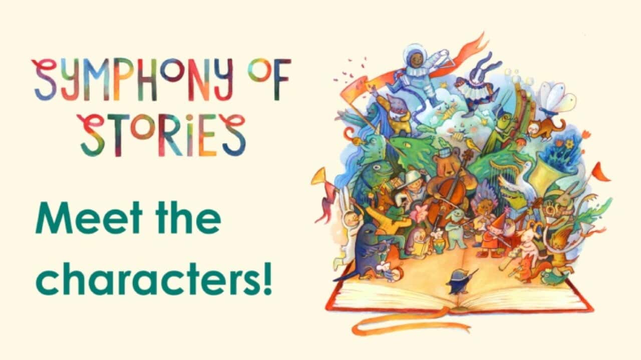 The 2026 Children’s Book Week theme is ‘Symphony of Stories’. Poster Brioni Stewart.jpg