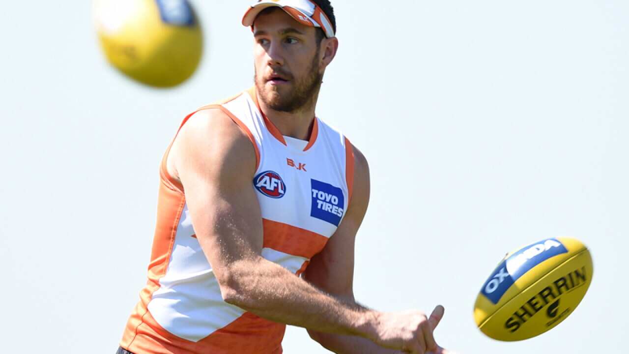 Greater Western Sydney Giants AFL player Shane Mumford