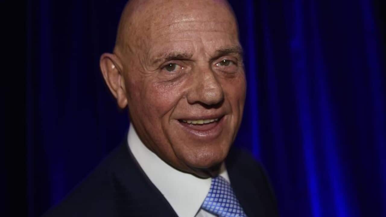 File image of Solomon Lew at the Premier Investments AGM in Melbourne.