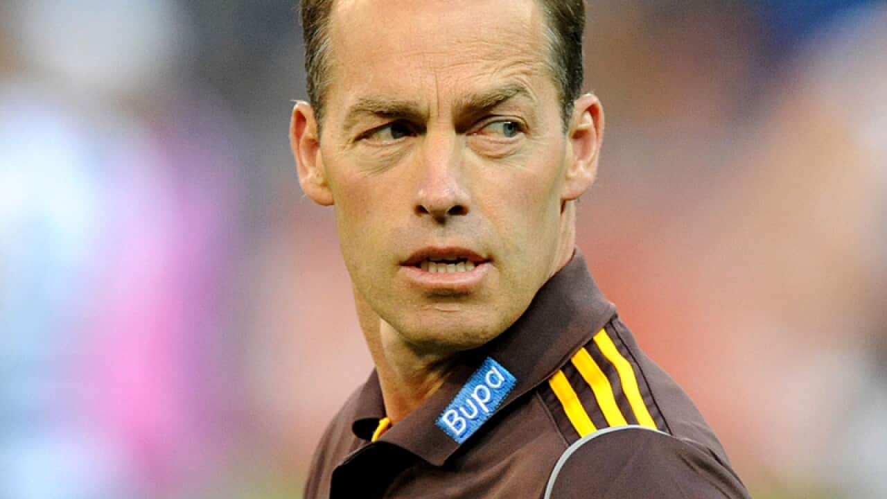 Hawthorn AFL coach Alastair Clarkson