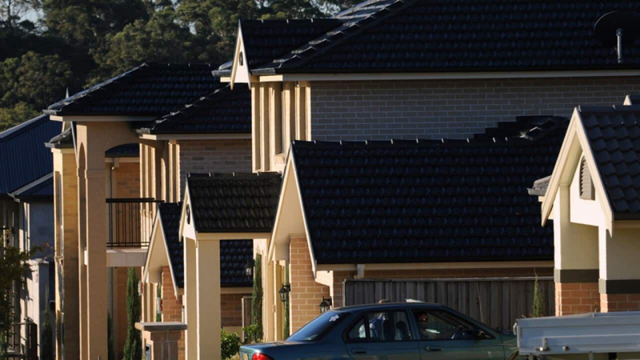A new housing estate in the south western suburb