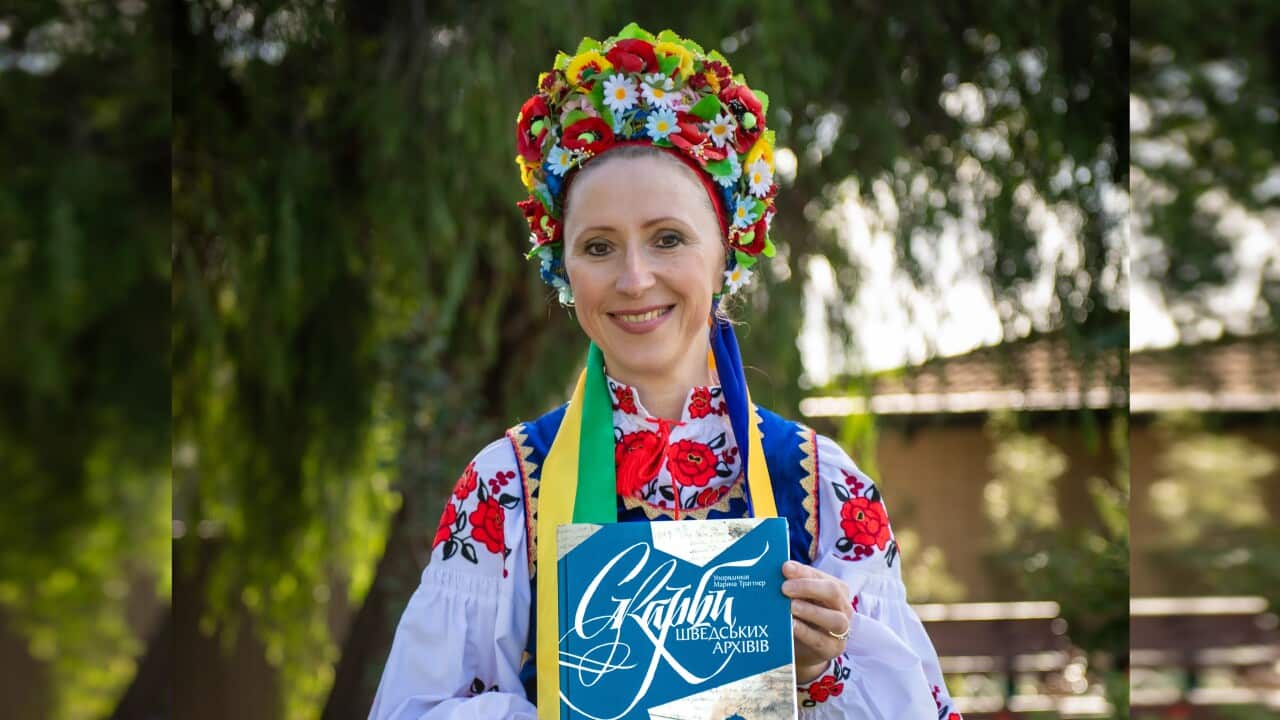 Aliona King from the Ukrainian Cultural Centre Slava in Adelaide..jpg