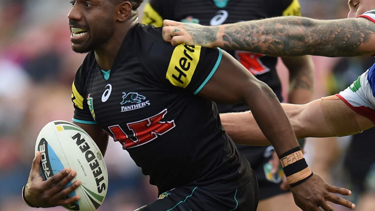 Former Penrith Panthers hooker James Segeyaro