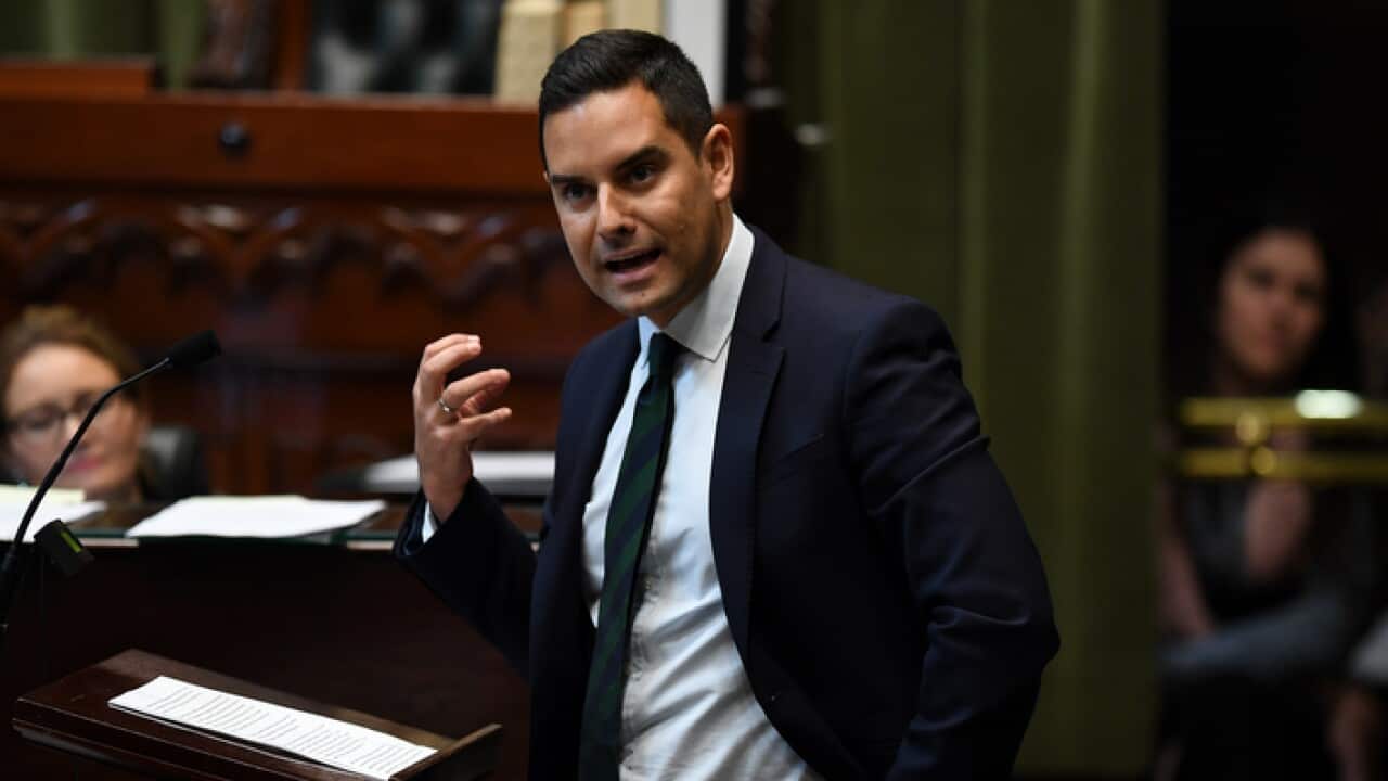 NSW Member for Sydney Alex Greenwich speaks