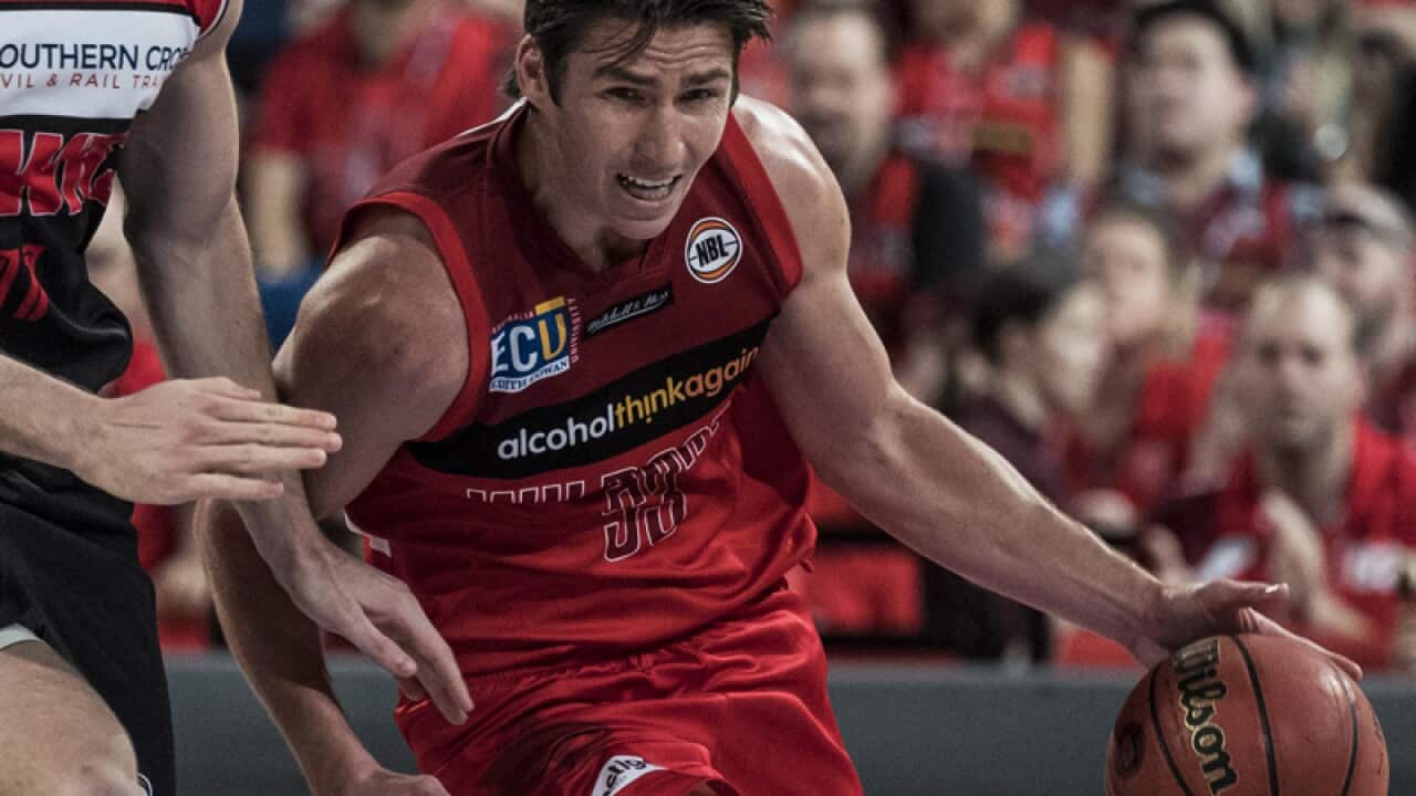 Damian Martin of the Perth Wildcats
