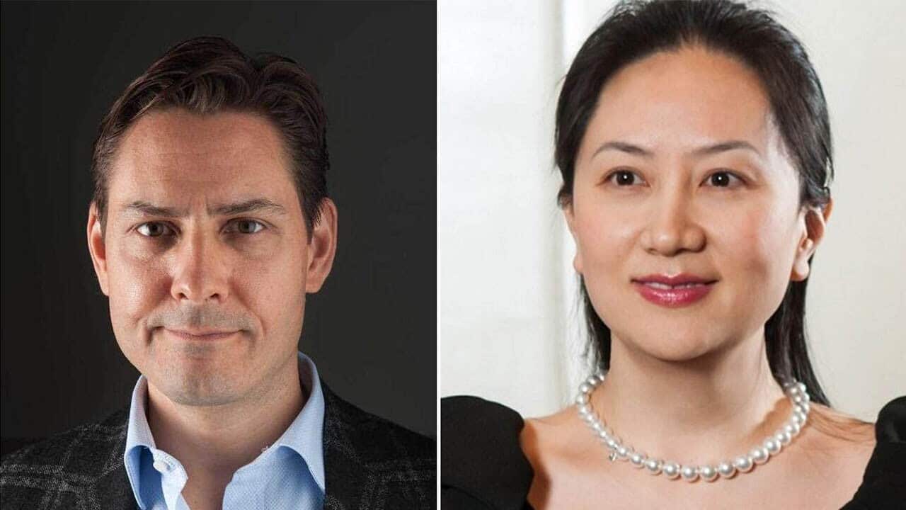 A former Canadian diplomat who now works for a think tank has been detained in China in what is seen as reprisal for the arrest of a Huawei executive in Canada.