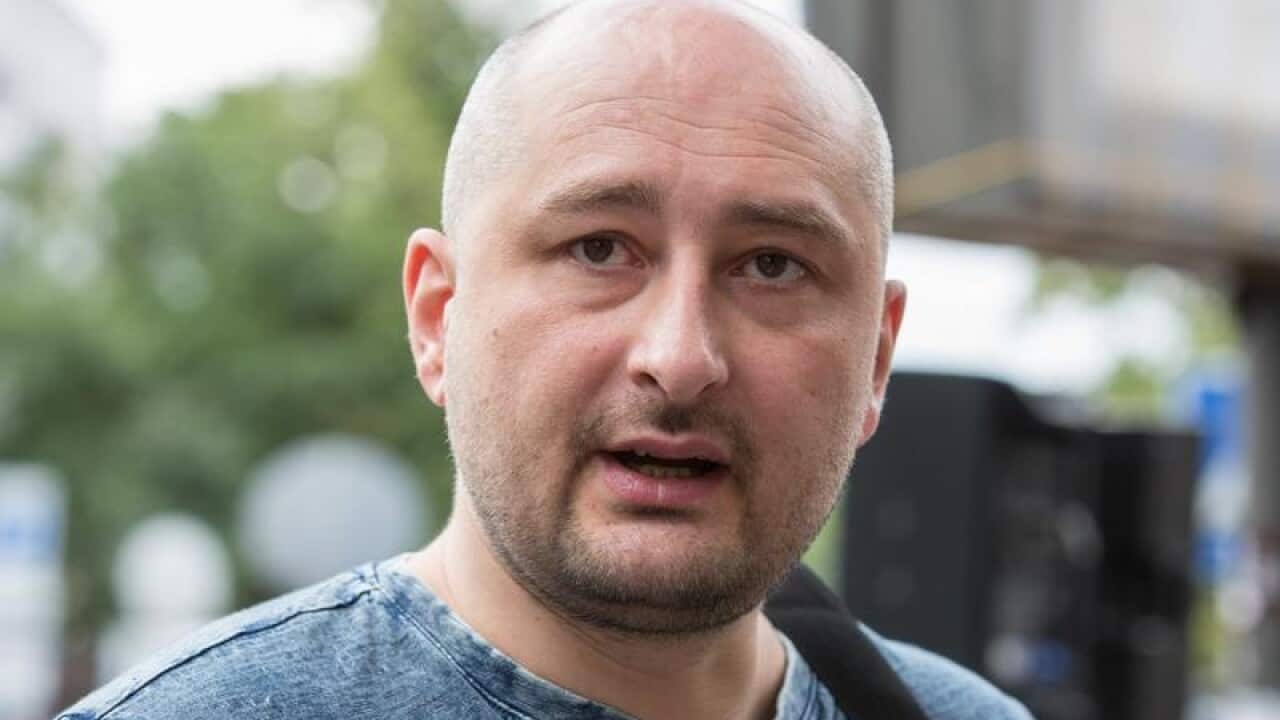 A file image of Arkady Babchenko