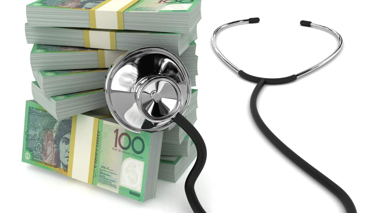 Australian money finance health insurance medicine stethoscope
