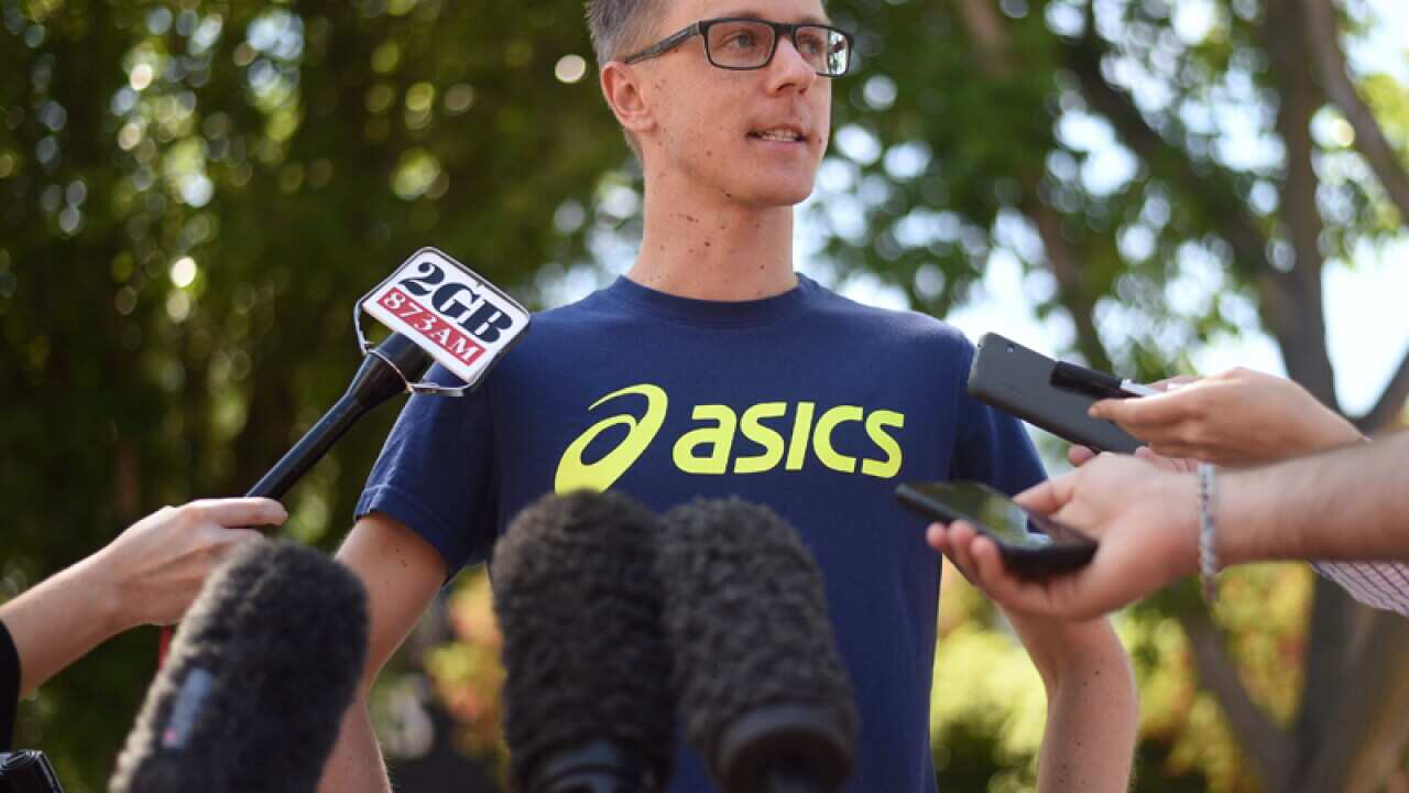 Beijing 2015 silver medallist Jared Tallent