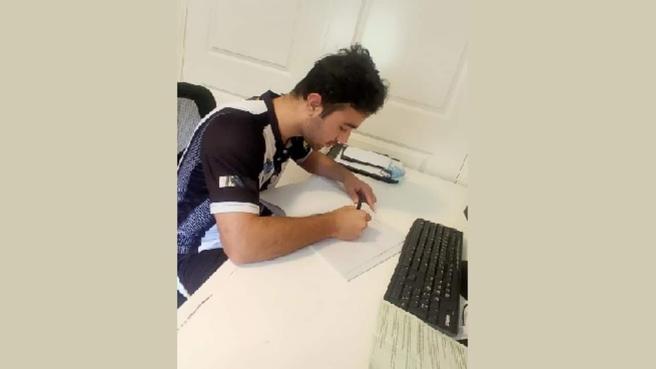 Fawaz Fares studying for HSC