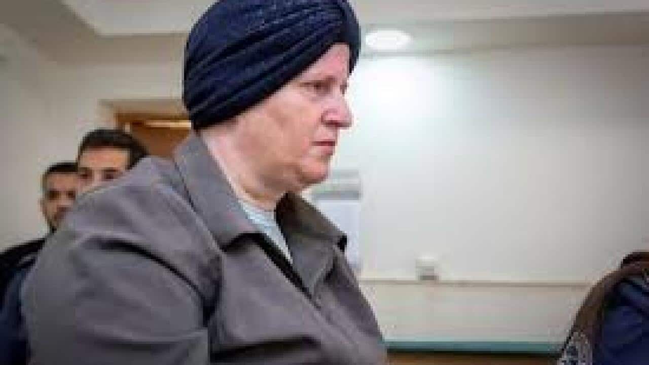 Malka Leifer in a Jerusalem court