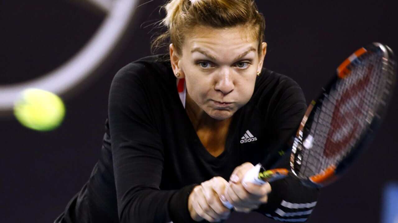 Simona Halep of Romania