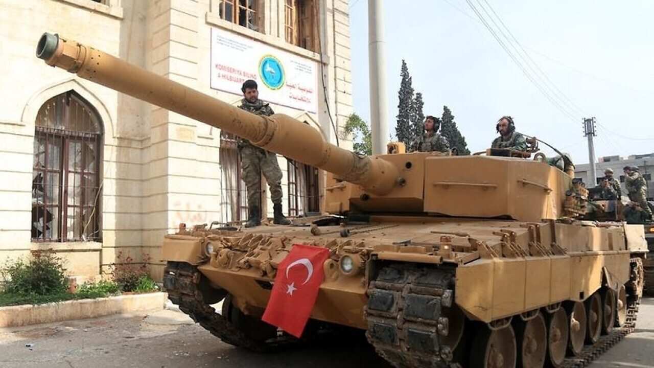Turkish forces drive Kurds out of Afrin