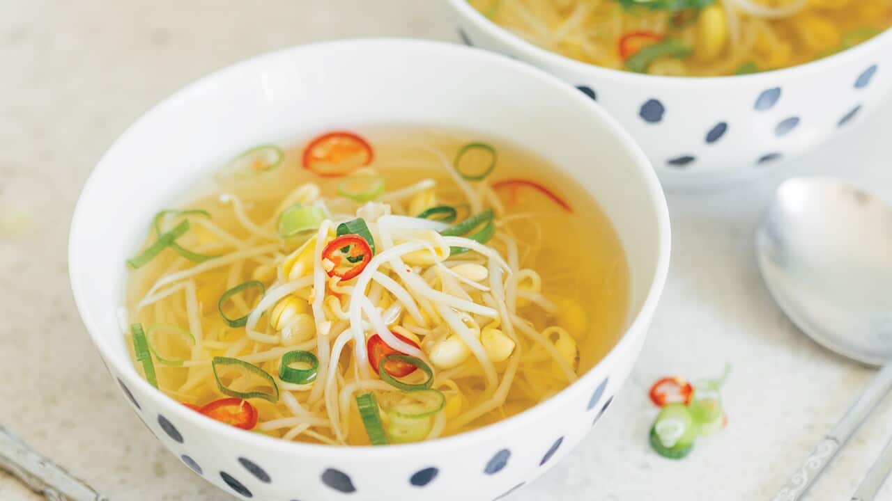 Soybean sprout soup (kongnamul guk)