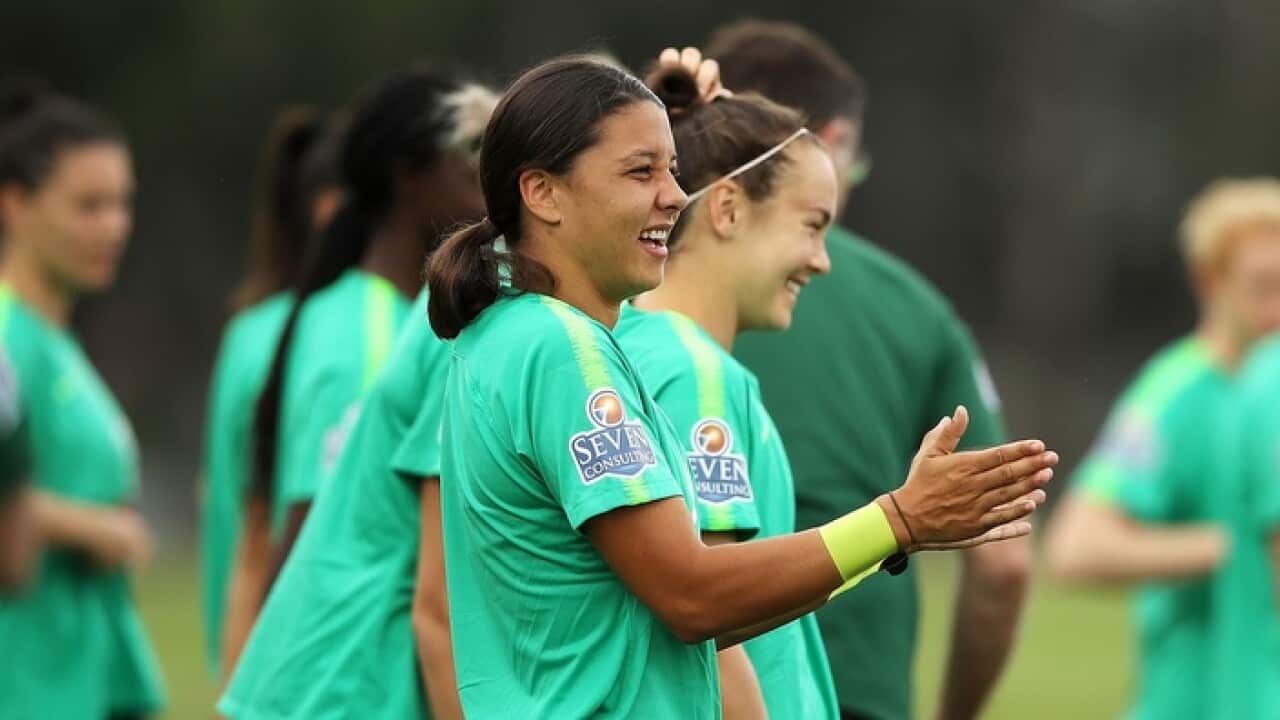 Sam Kerr and the Matildas