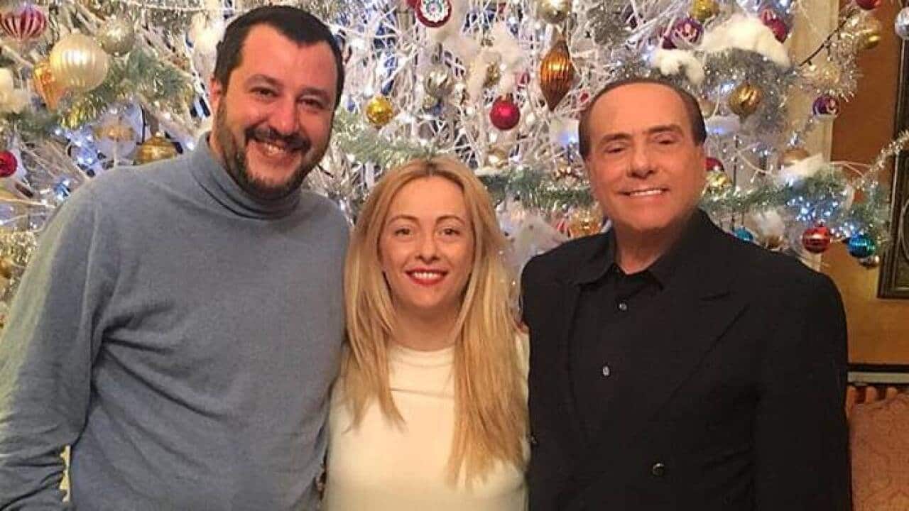 Matteo Salvini, Giorgia Meloni, Silvio Berlusconi