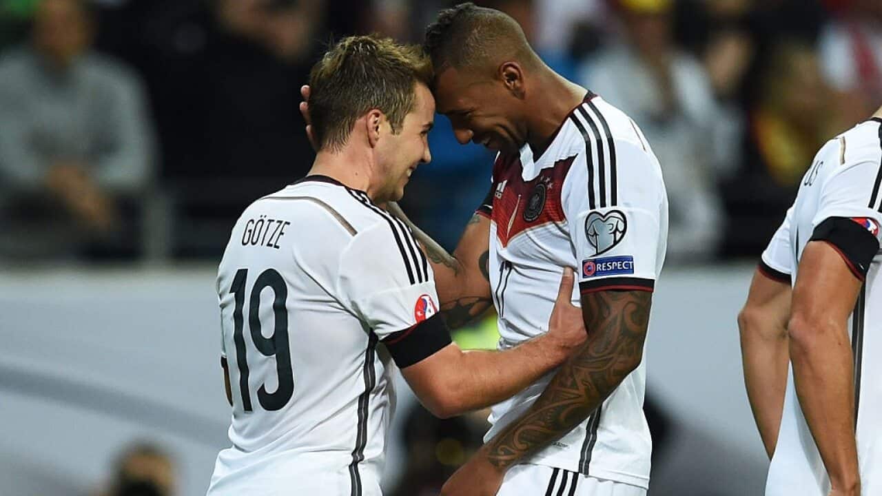 German chocolate wrappers