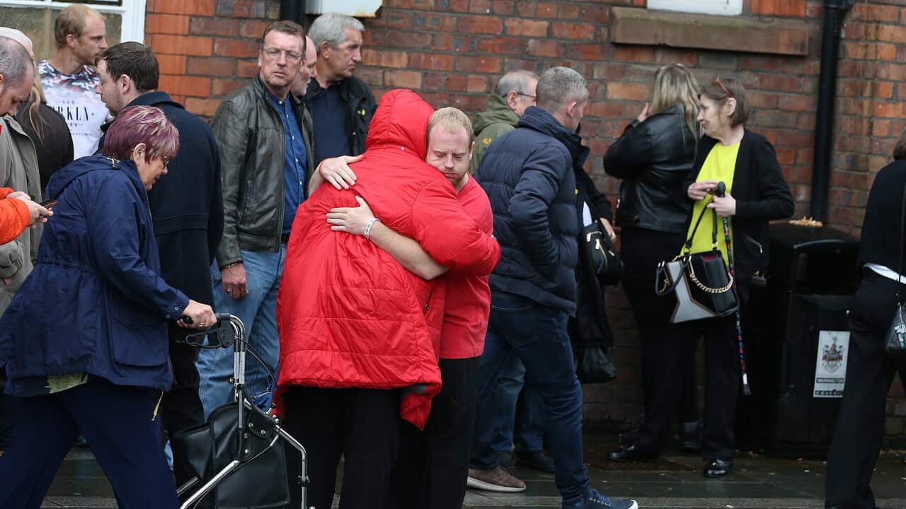 Family members of the 96 Hillsborough victims
