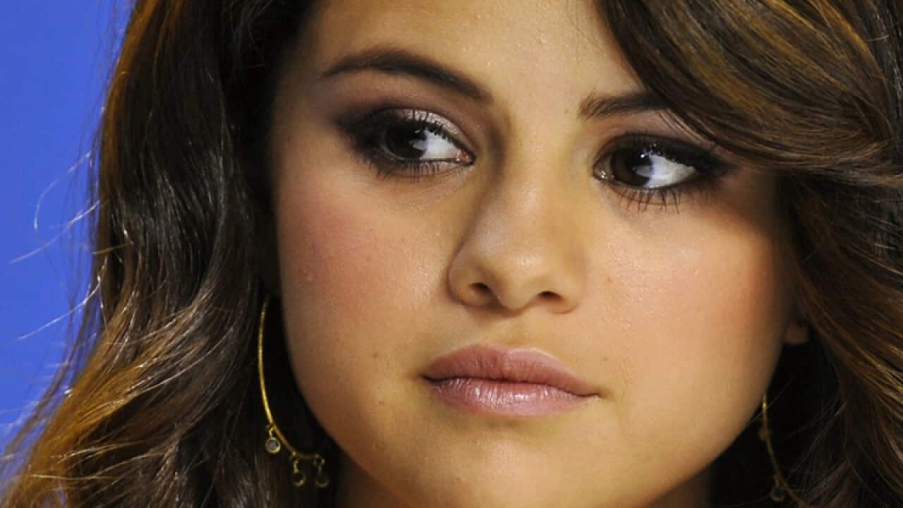 US actress Selena Gomez