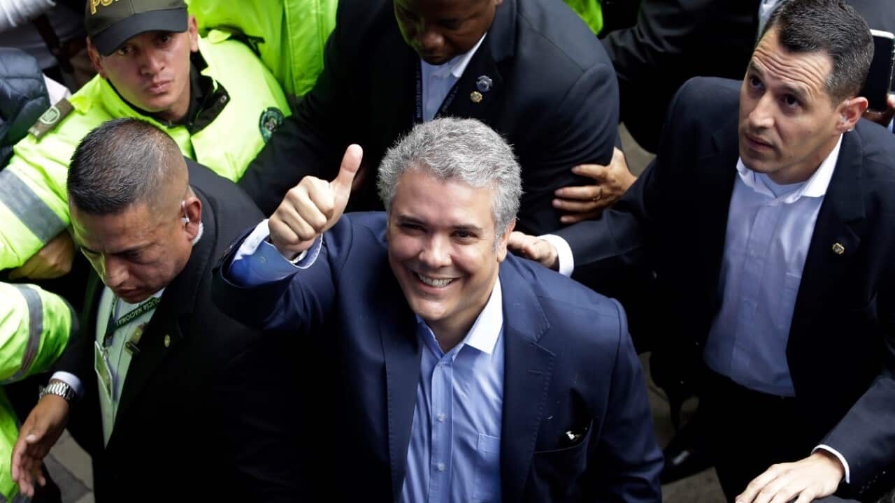 Ivan Duque, presidential candidate for the Democratic Center