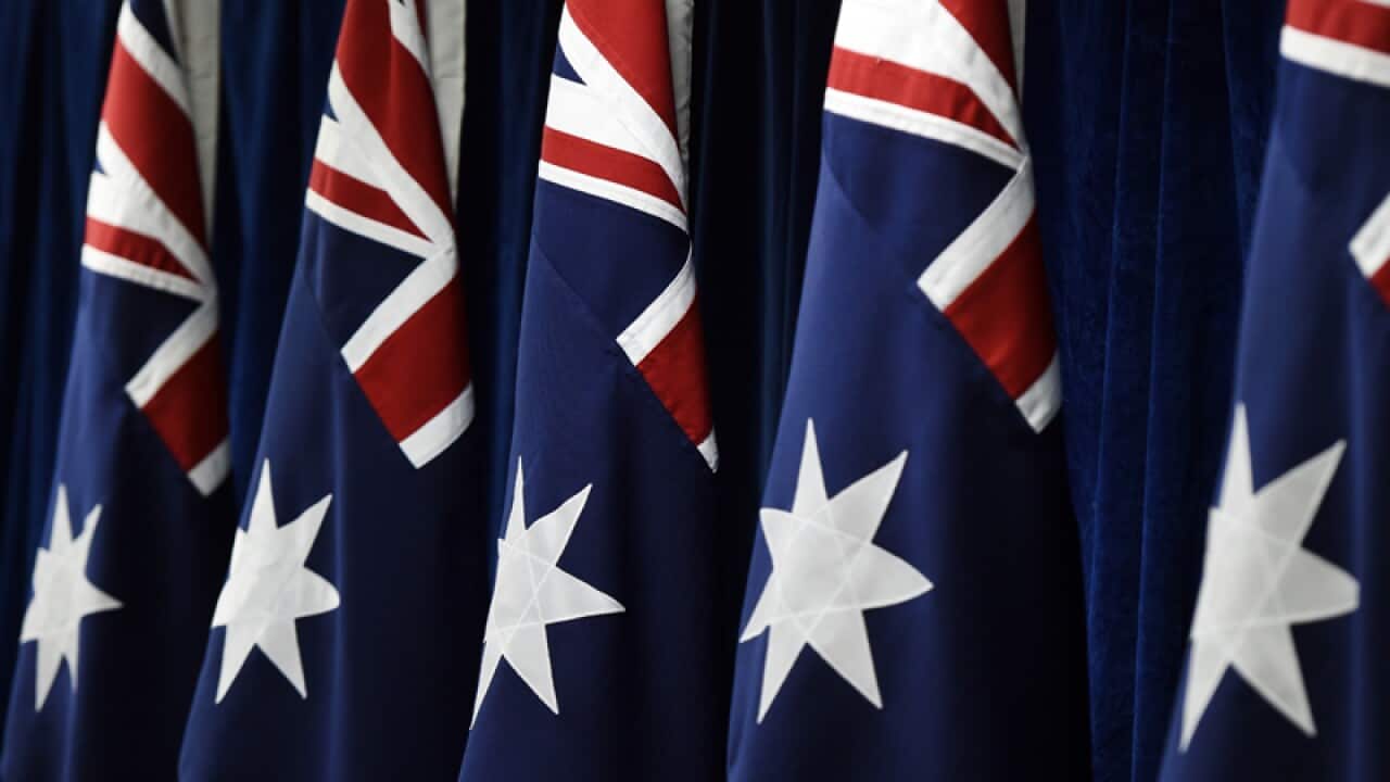 Australian flags