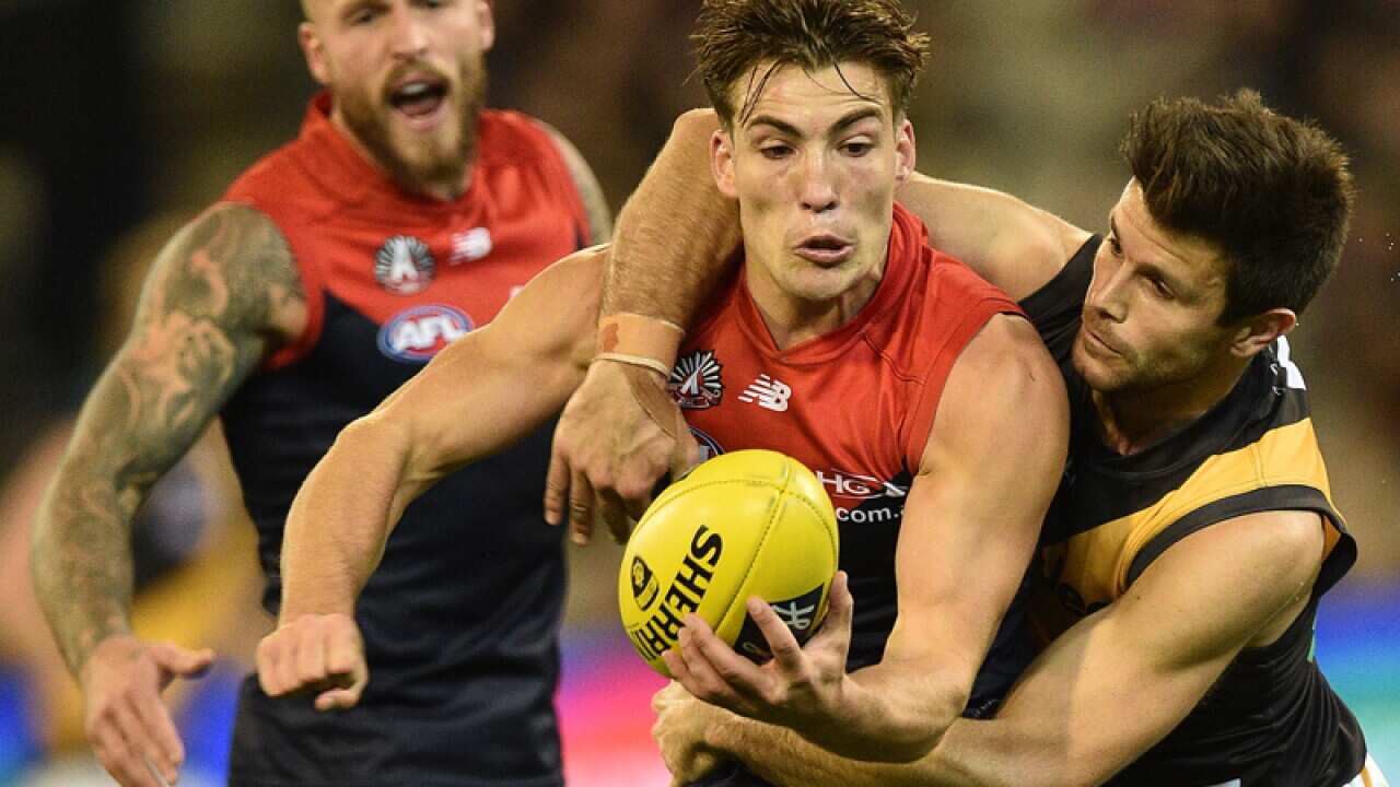 Jack Viney of the Demons