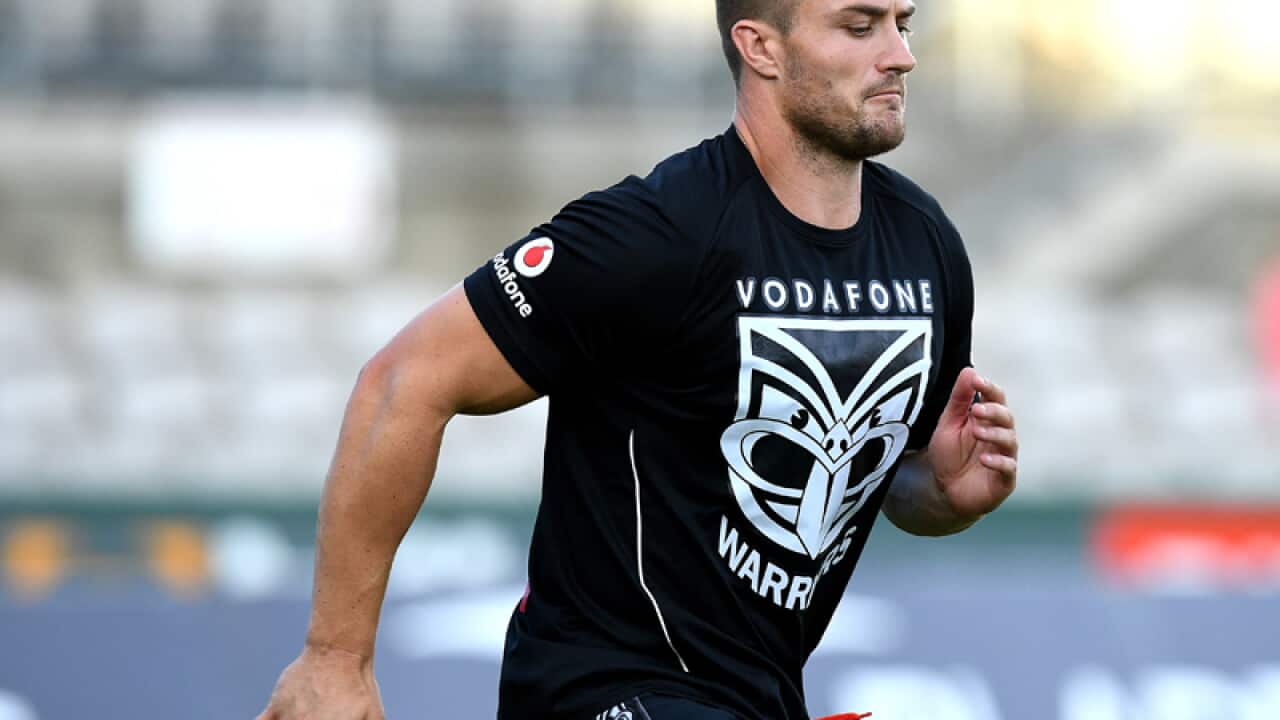 Kieran Foran of the Warriors