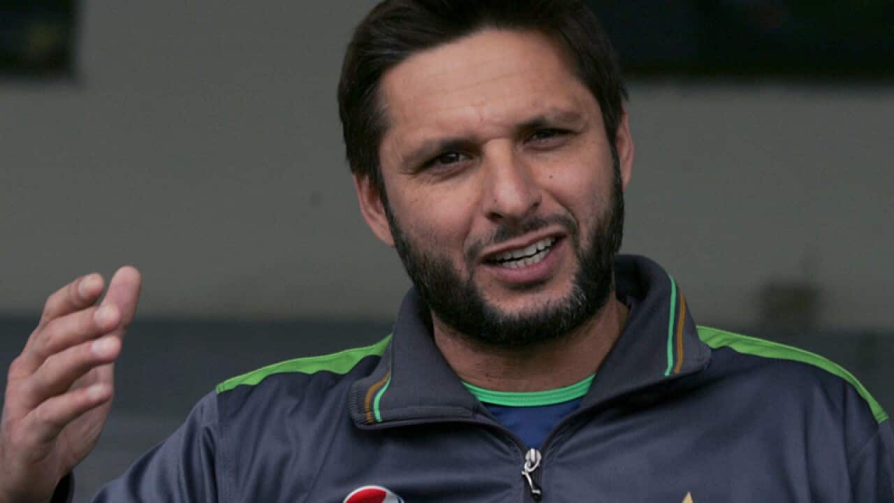 Pakistan all-rounder Shahid Afridi