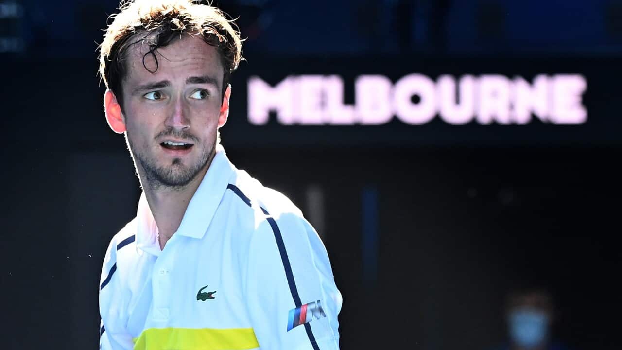 Daniil Medvedev of Russia.