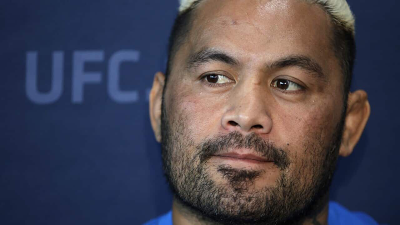 Mark Hunt, of Australia